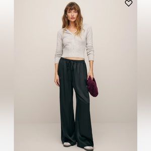 Reformation Ethan Satin Pant (size M) perfect condition